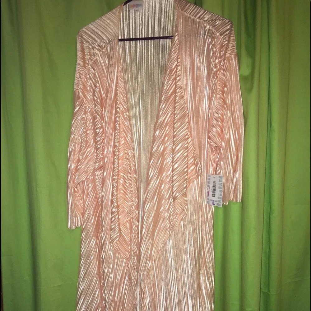 NWT LulaRoe Large Light Pink Pleated Shirley!